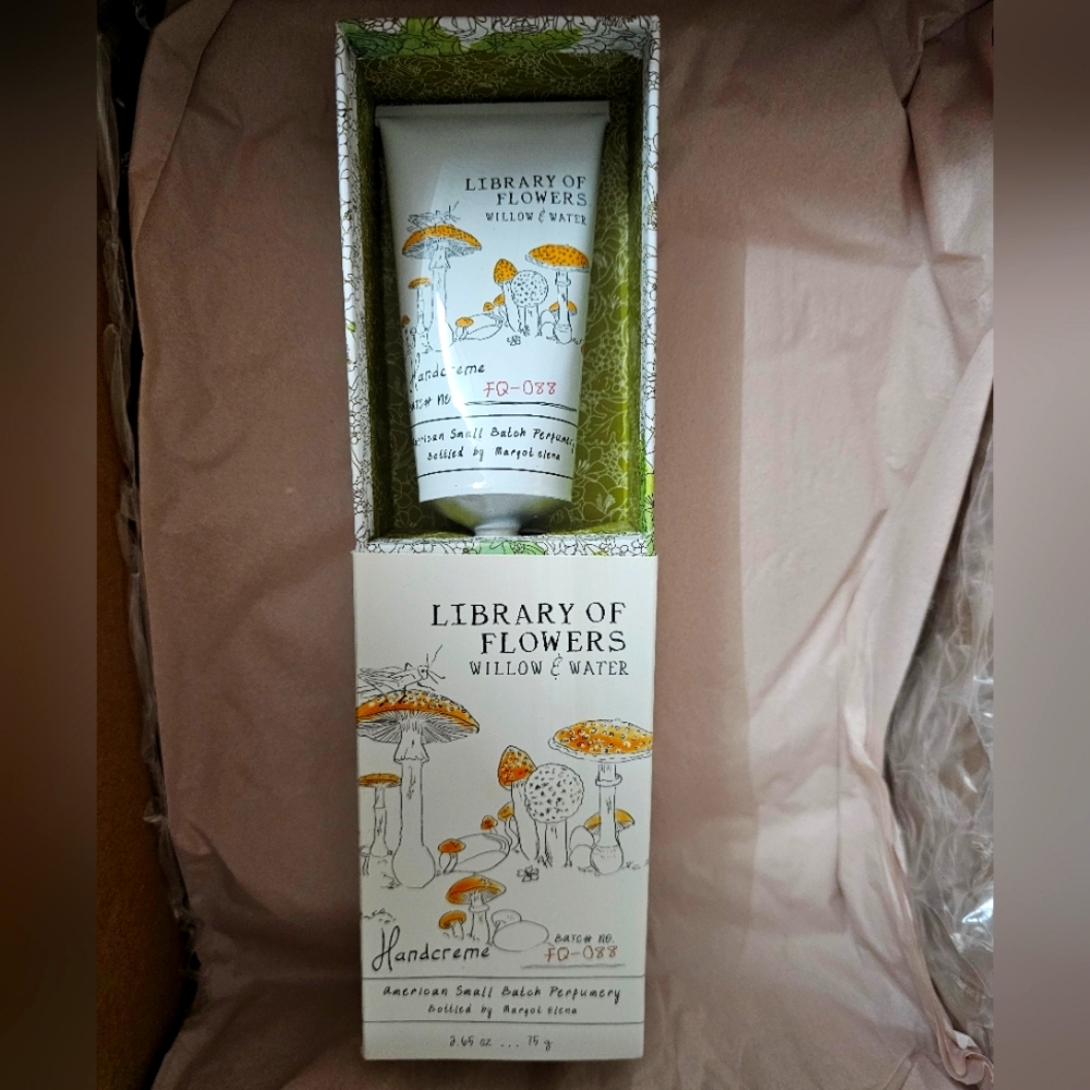 Library of Flowers - Willow & Water Handcreme